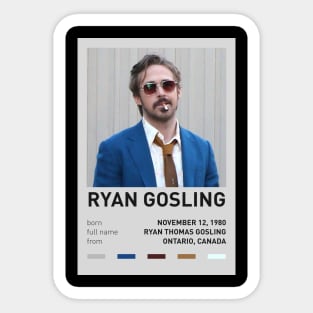 Ryan Gosling Sticker